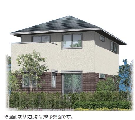 Rendering (appearance). No. 4 place GENIUS  ※ Completion expected view was based on the drawings. 