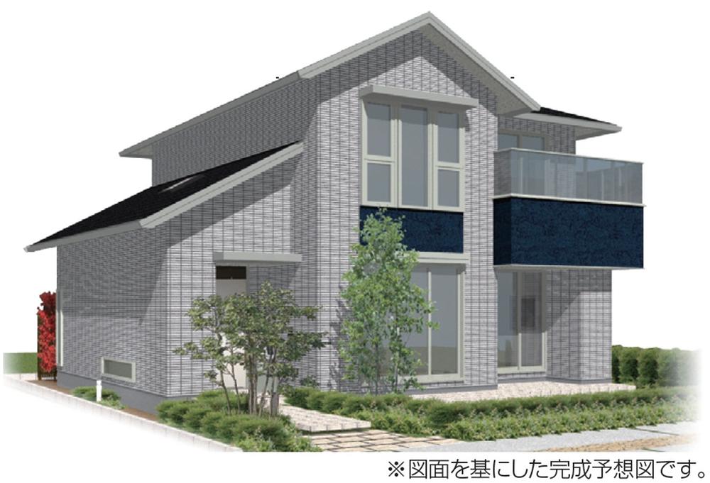 Rendering (appearance). No. 8 locations CENTURY Wakei of house  ※ Completion expected view was based on the drawings. 