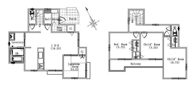 Other building plan example. No. 3 destination reference plan view