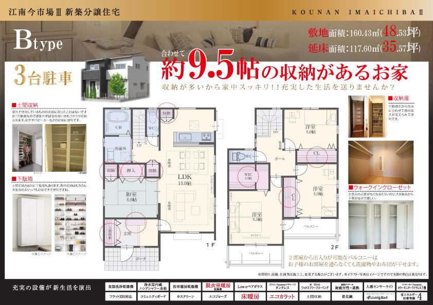Rendering (introspection). Btype Floor plan