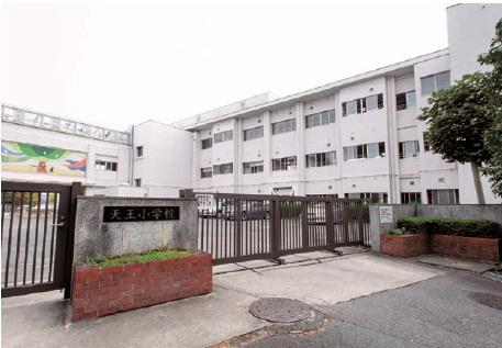 Primary school. Miyoshi City Tenno until elementary school 1350m