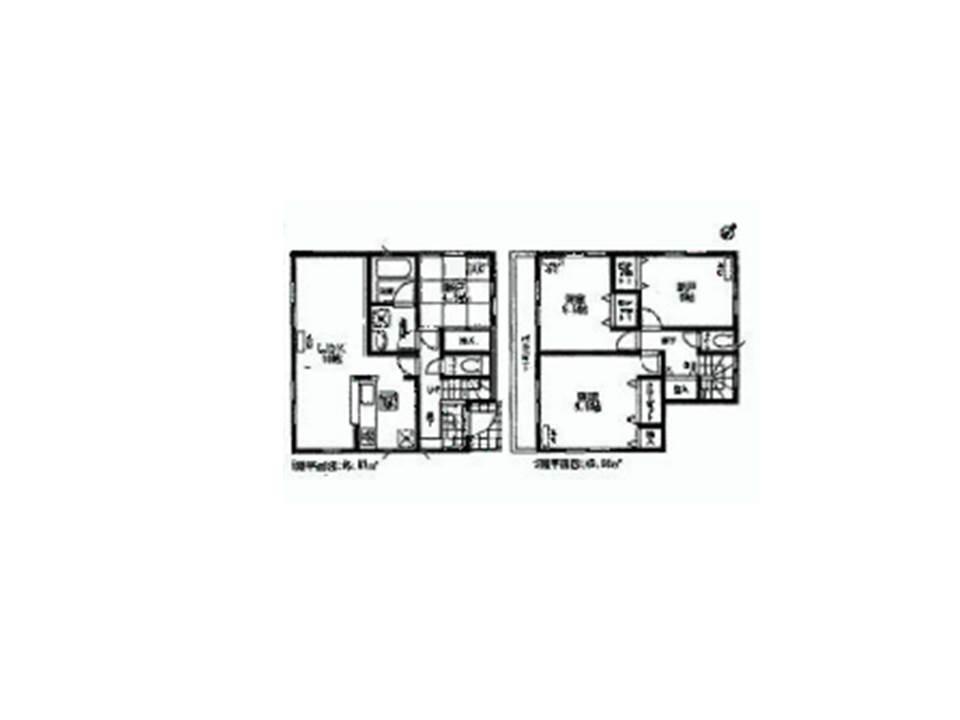 Floor plan. 26,900,000 yen, 2LDK + 2S (storeroom), Land area 139.09 sq m , Building area 96.79 sq m