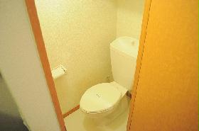 Toilet. It is a photograph of the same type of room.