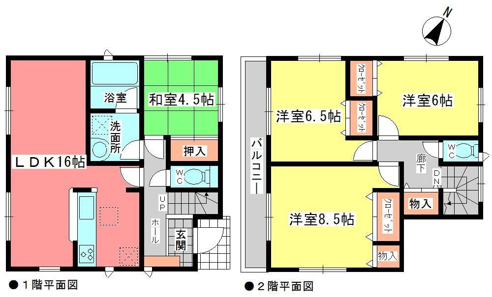 Floor plan. (7 Building), Price 26,900,000 yen, 4LDK, Land area 139.09 sq m , Building area 96.79 sq m