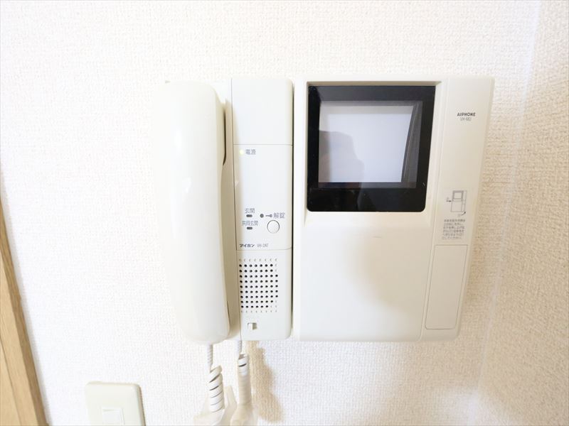 Security. Monitor with intercom