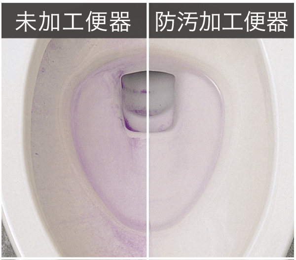 Toilet.  [Antifouling toilet bowl] Because that is subjected to antifouling, With less dirt, Easy to clean (Description Photos)
