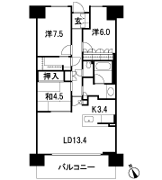 Floor: 3LDK, occupied area: 81.23 sq m, Price: 27,680,000 yen