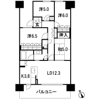 Floor: 4LDK, occupied area: 86.85 sq m, Price: 34,580,000 yen