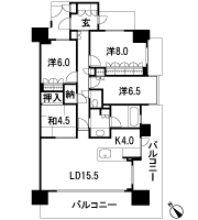 Floor: 4LDK, occupied area: 100.29 sq m, Price: 40,480,000 yen