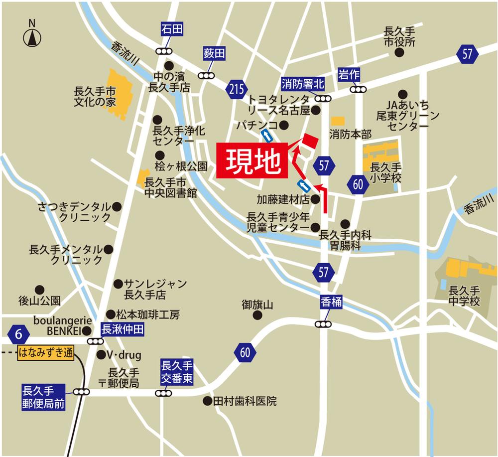 Local guide map. Nursery schools in the surrounding area, primary school, library, It is equipped with environment to learn their studies and the arts and culture of the house.