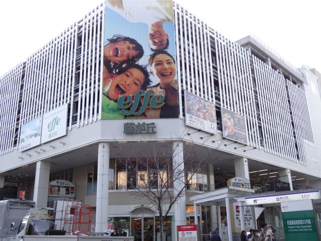 Shopping centre. Fujigaoka until F (shopping center) 1100m