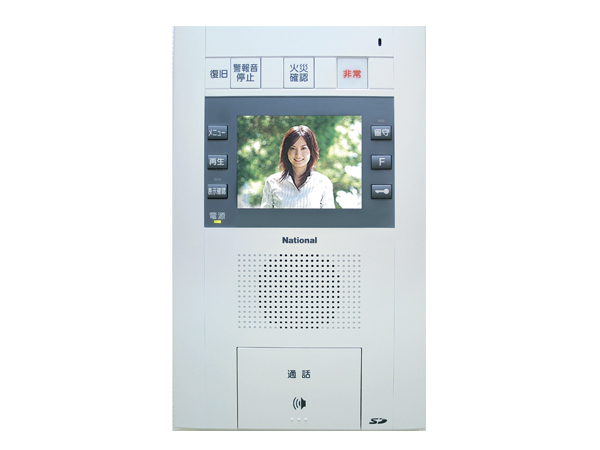 Other.  [Recording function with hands-free intercom] You can see the face and voice of the visitor in the room / Same specifications
