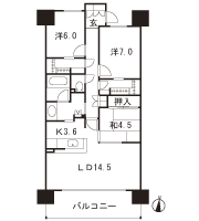 Floor: 3LDK + multi-closet, the occupied area: 85.66 sq m, Price: 30,680,000 yen ~ 34,080,000 yen