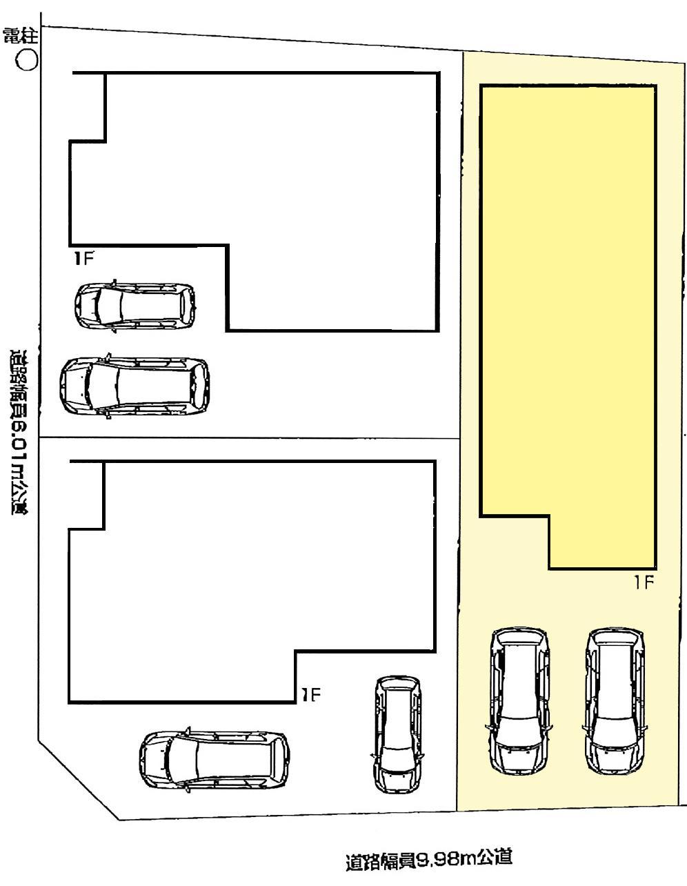 Compartment figure.  ◆ Parallel two PARKING ◆ 