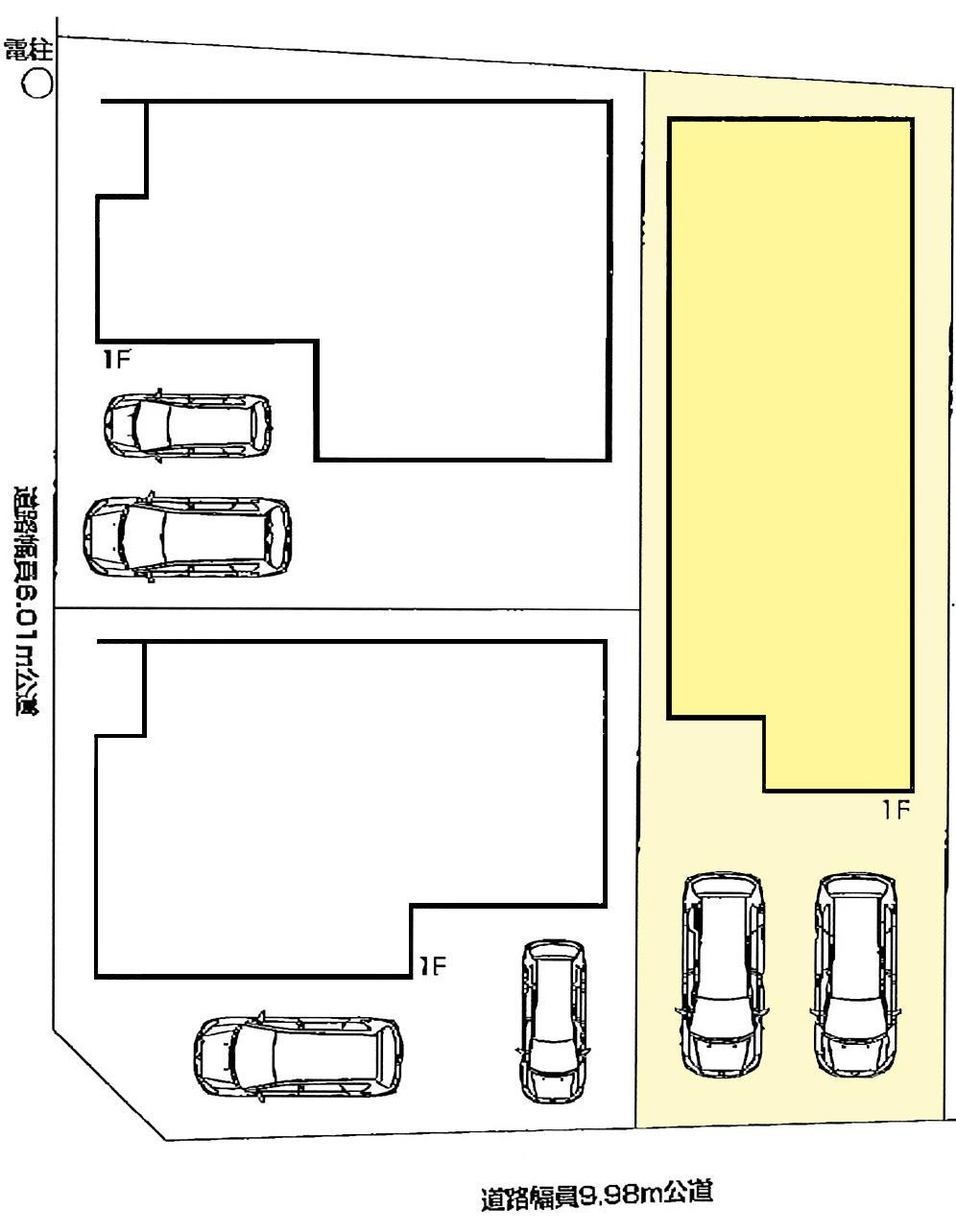 Compartment figure.  ◆ Parallel two PARKING ◆ 