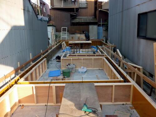 Local photos, including front road. Building foundations