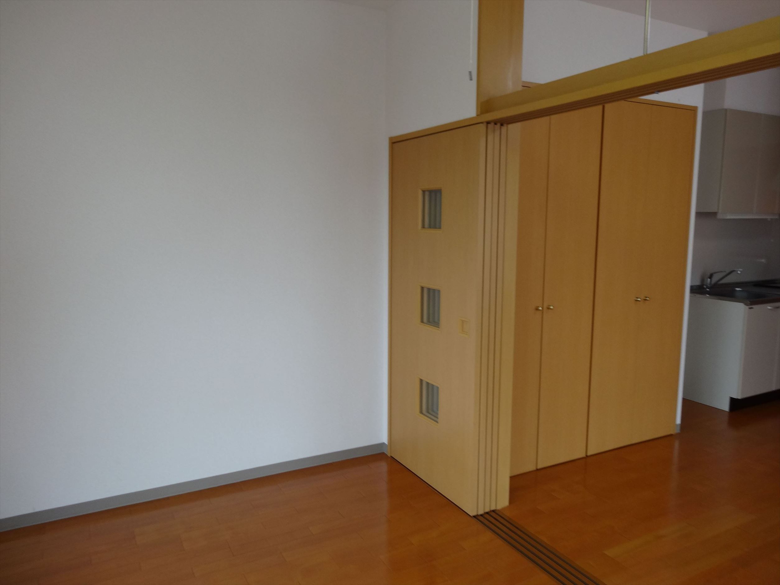 Other room space. Movable partition