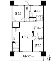 Floor: 3LDK, occupied area: 73.94 sq m, Price: 24,950,000 yen ~ 26,950,000 yen