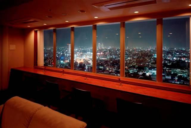 Other common areas.  ・ The 40th floor of the Sky View Lounge