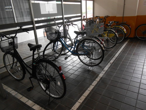 Other common areas. Cycle space