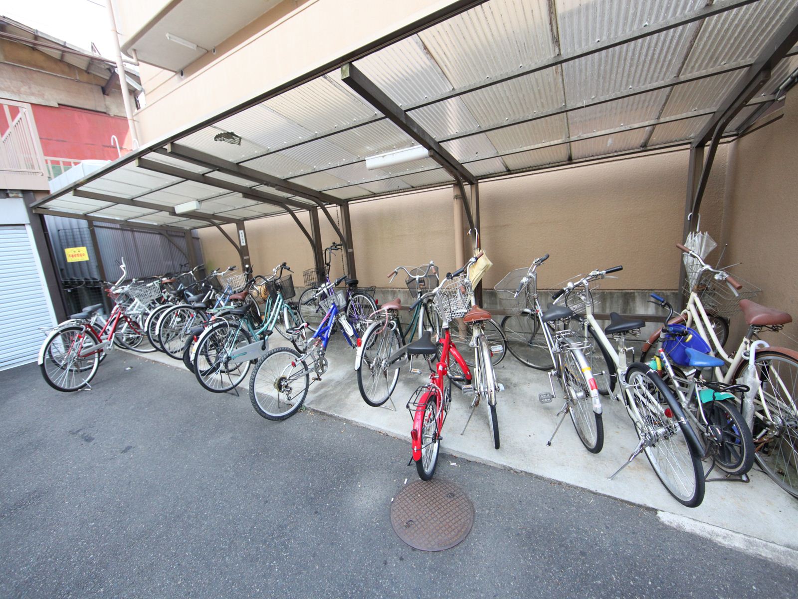 Other common areas. Bicycle-parking space