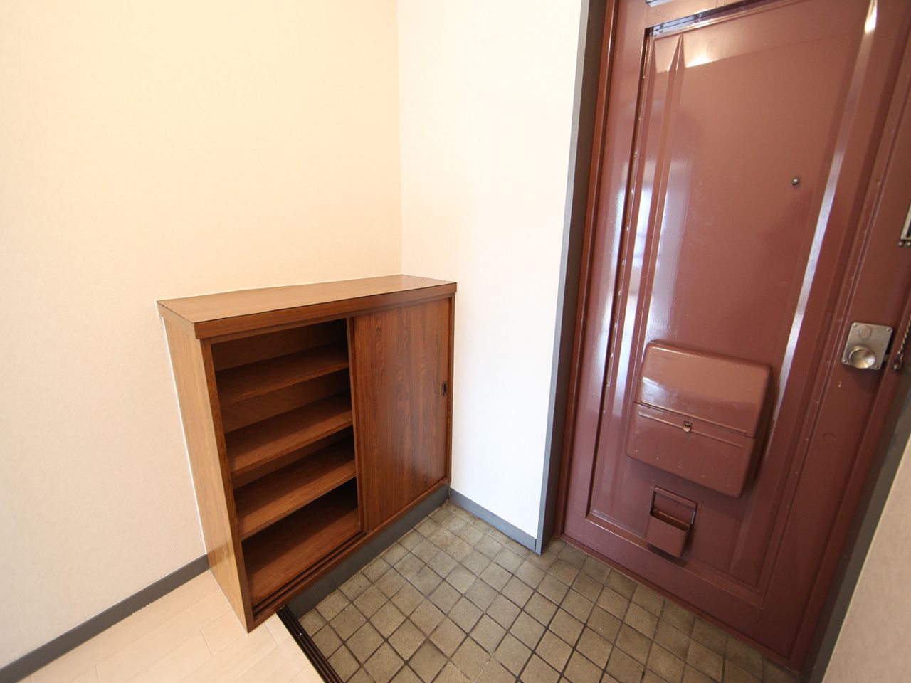 Entrance. Entrance Shoe box Storage rich have