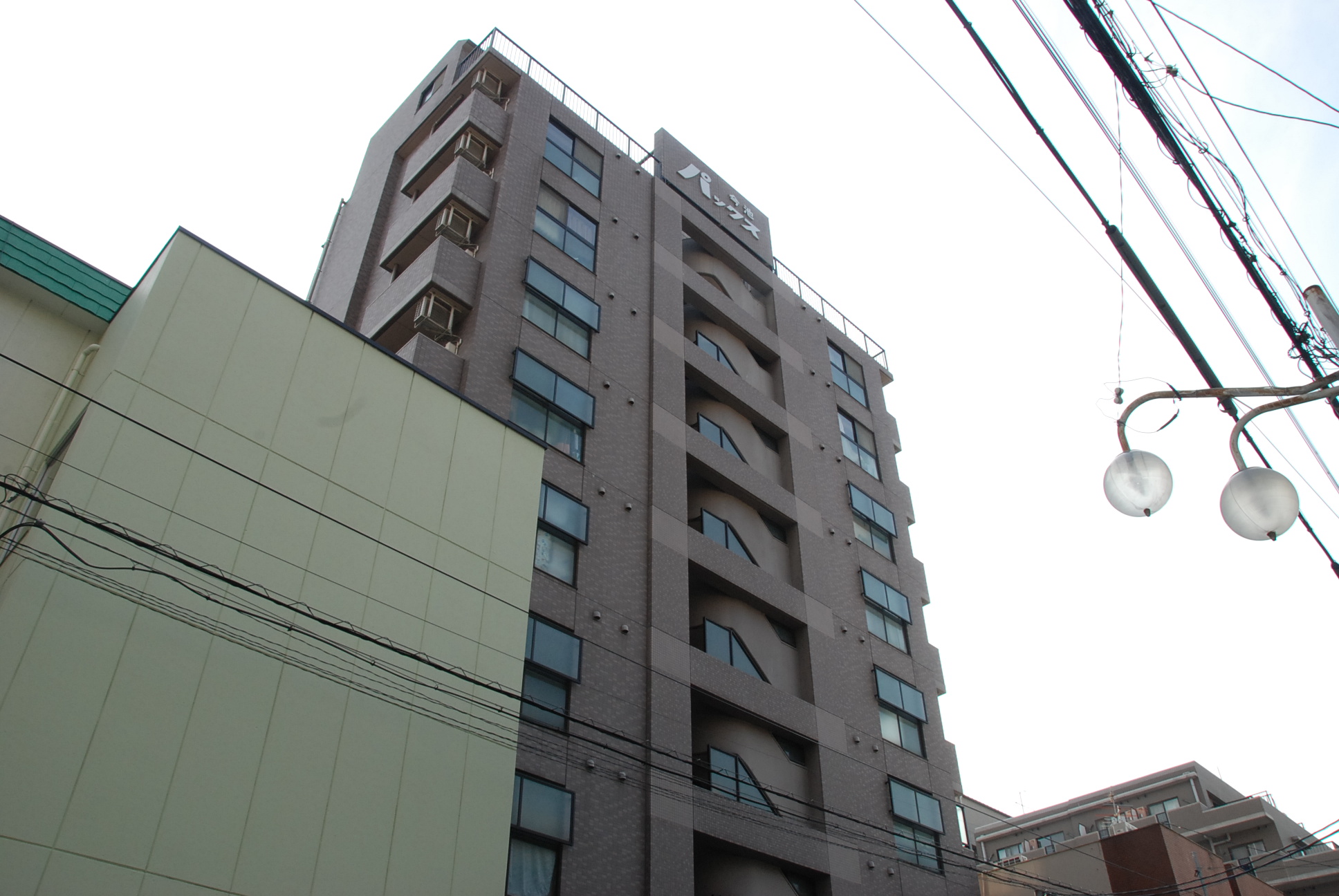 Building appearance. appearance