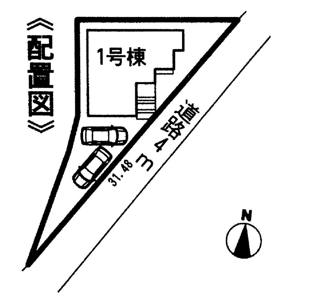 Compartment figure. 42,900,000 yen, 4LDK, Land area 161.17 sq m , Building area 99.38 sq m