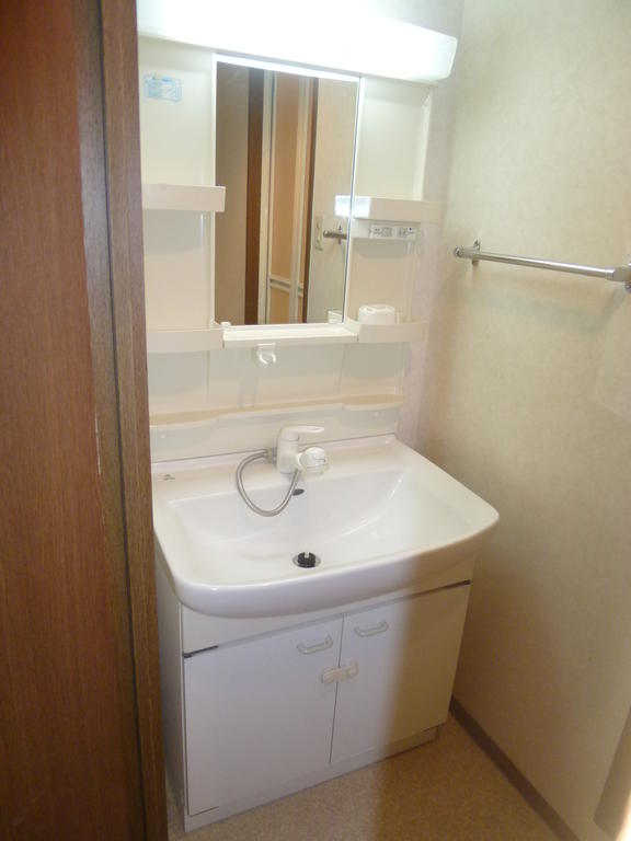 Washroom. Shampoo dresser with separate wash basin