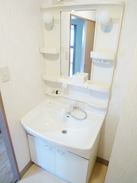 Washroom. Independent wash basin (with shampoo dresser)