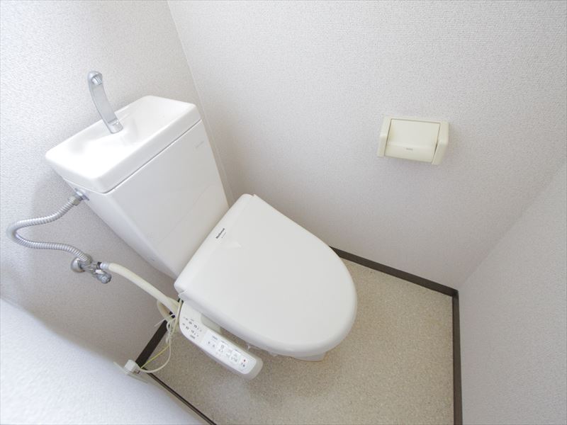 Toilet. With warm water washing toilet seat