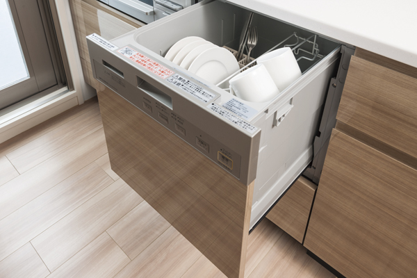 Kitchen.  [Dishwasher] Easy operation, Standard established a dishwasher that Konasu speedily from the cleaning to the drying. To reduce the burden of housework (same specifications)