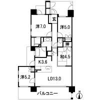 Floor: 4LDK, occupied area: 83.08 sq m, Price: 41,650,000 yen