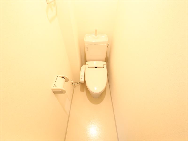 Toilet. With warm water washing toilet seat