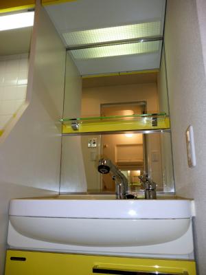 Washroom. It is a large independent wash basin with shampoo dresser