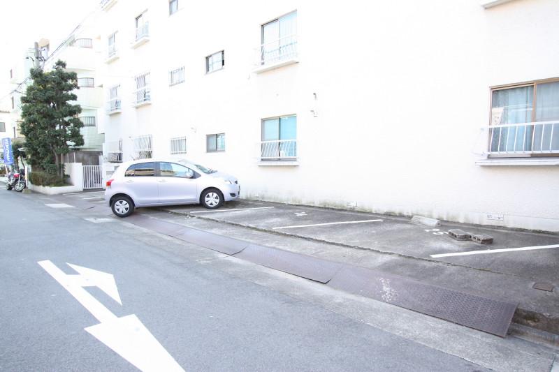 Parking lot. Above ground Parking