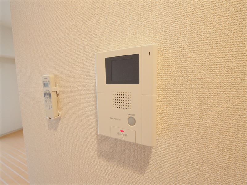 Security. Monitor with intercom