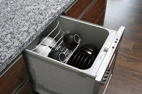 Kitchen.  [Dish washing and drying machine] Same specifications