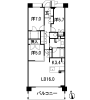 Floor: 3LDK + WIC, the occupied area: 88.32 sq m, Price: TBD