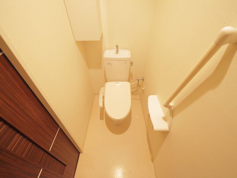 Toilet. With warm water washing toilet seat