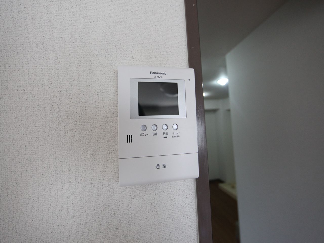 Security. Intercom with TV monitor