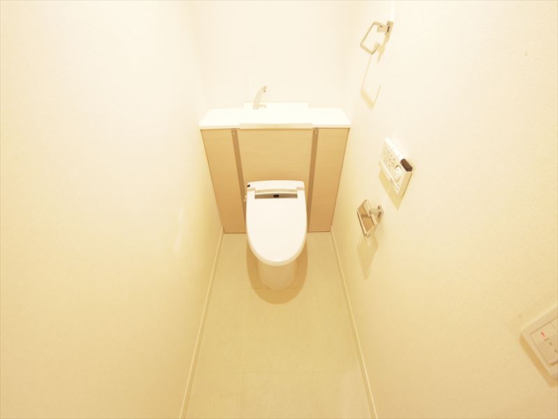 Toilet. With warm water washing toilet seat