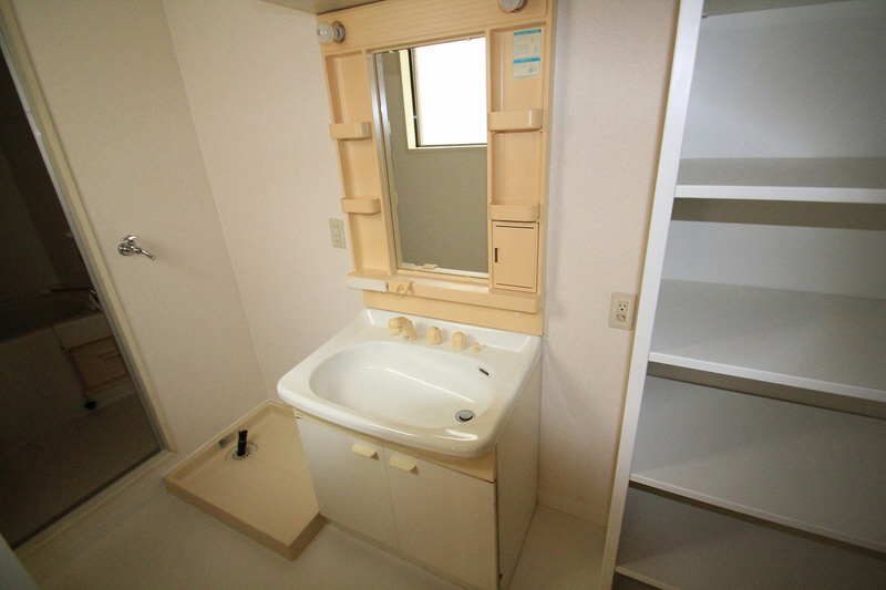 Washroom. Shampoo is with Dresser.