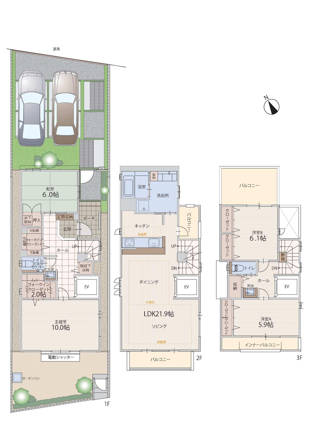 Floor plan. Exterior photo