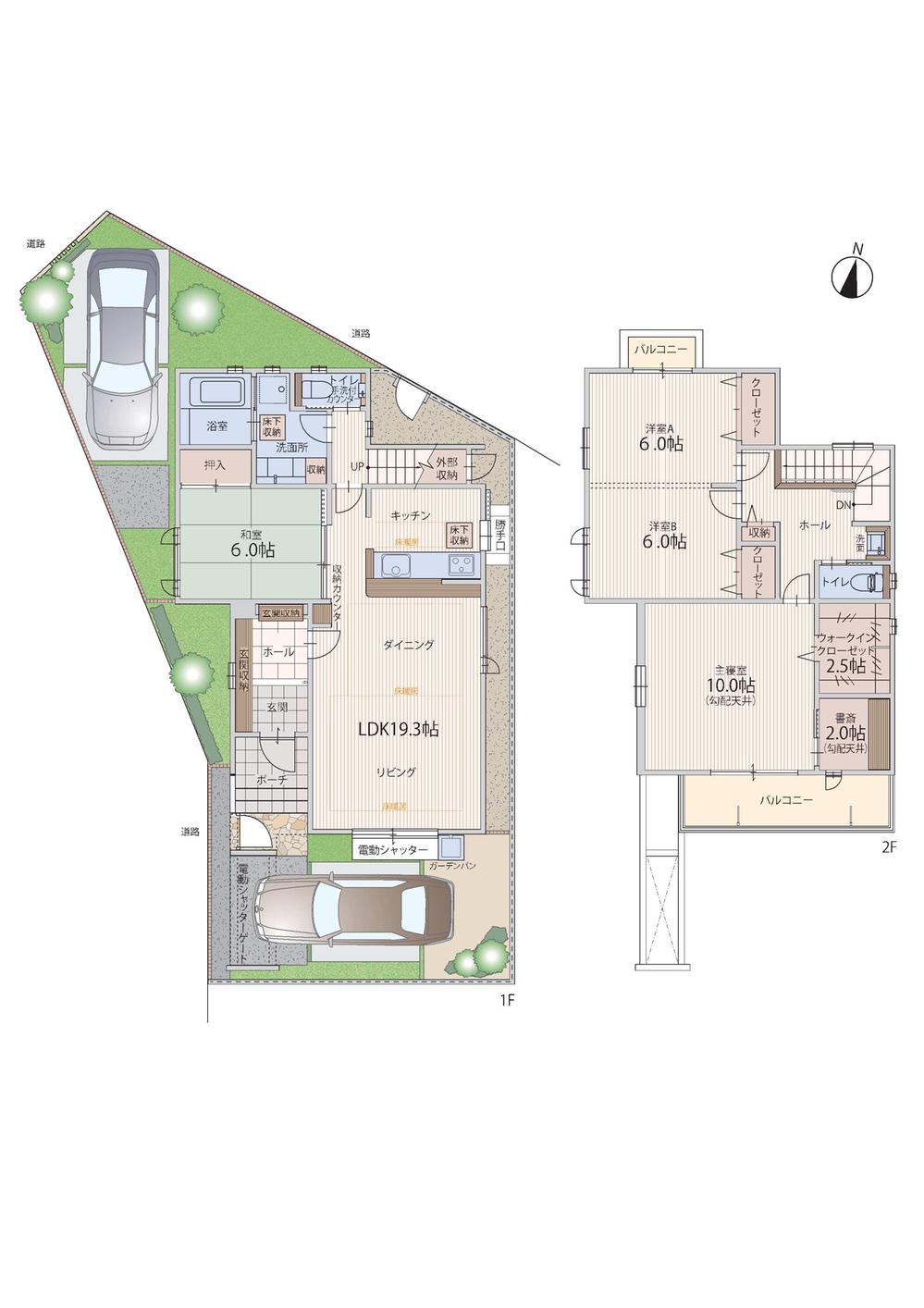 Floor plan. Exterior photo