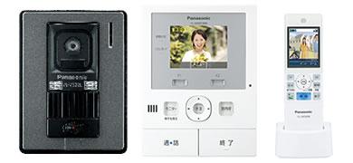 Security equipment. Video recording function of the intercom. Visitor is also safe and convenient it can be confirmed at the time of going out. You can check a visitor in the color monitor, It is safe. Cordless type handset is convenient and can be portable. 