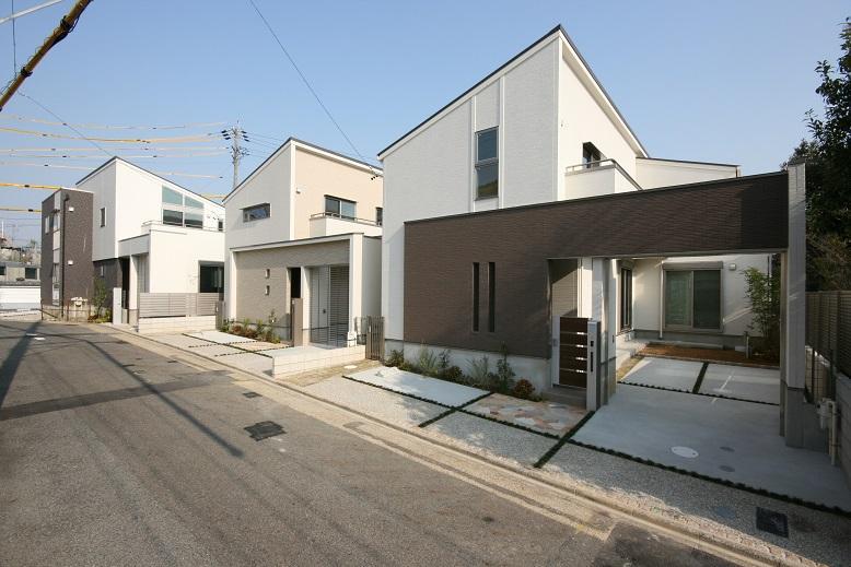 Local appearance photo. Exterior photo D ・ E ・ Building F