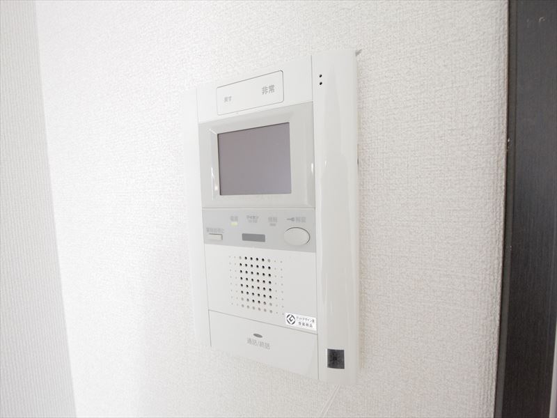 Security. Monitor with intercom