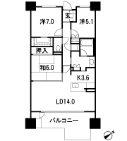 Floor: 3LDK + W + N, the area occupied: 81.6 sq m, Price: 41,180,000 yen