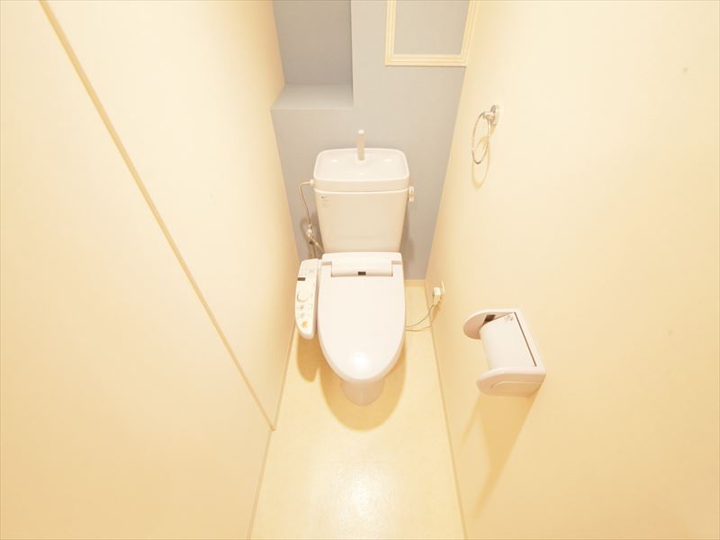 Toilet. With warm water washing toilet seat